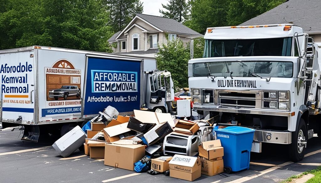 what is the cheapest junk removal service