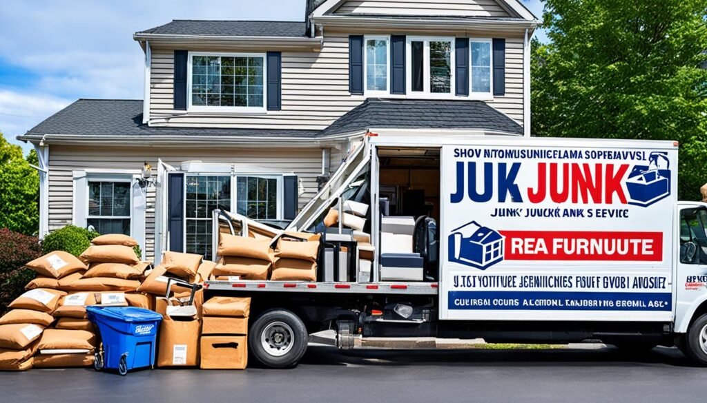 Junk Removal Service Truck