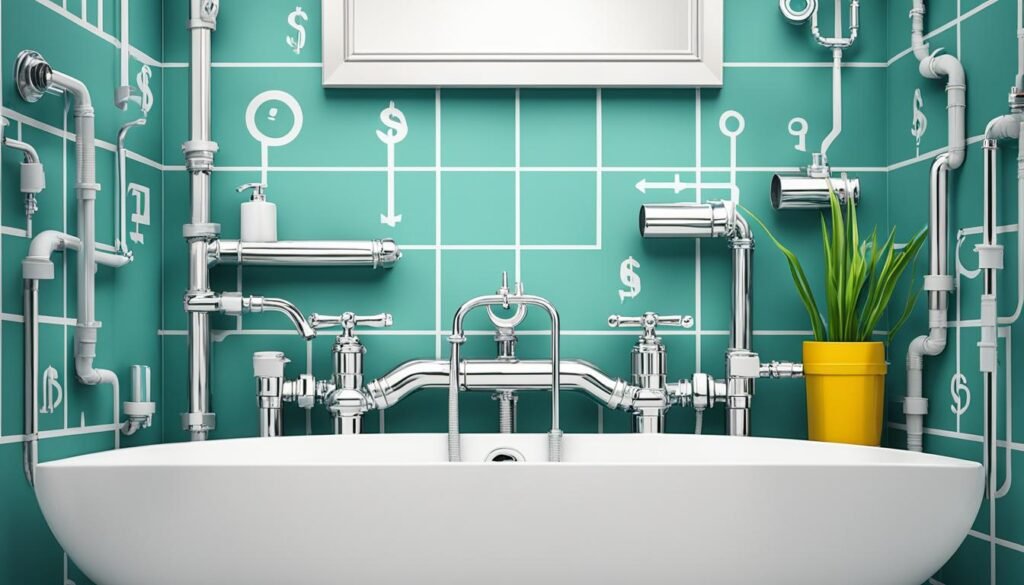 bathroom remodel plumbing cost