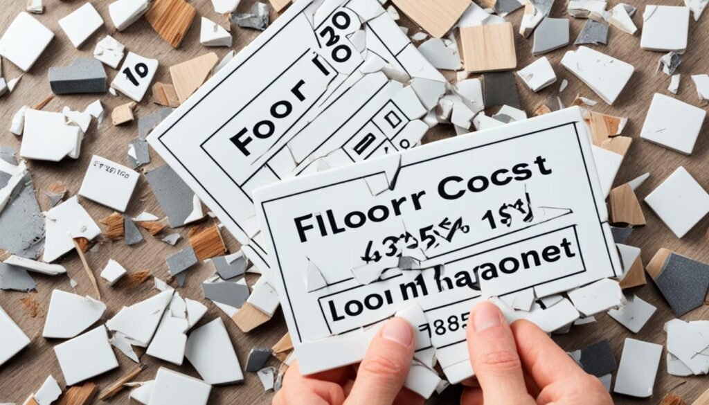 cost of replacing floor tiles